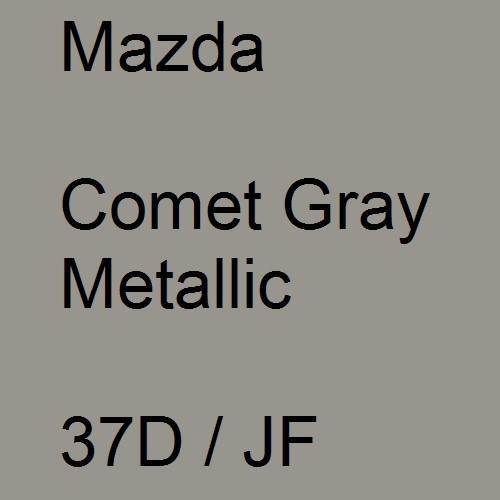 Mazda, Comet Gray Metallic, 37D / JF.